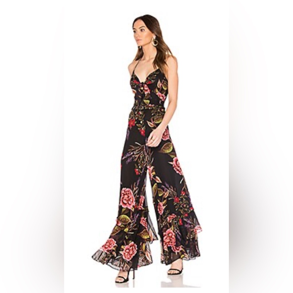 Revolve Nicholas Floral Jumpsuit Size XXS
